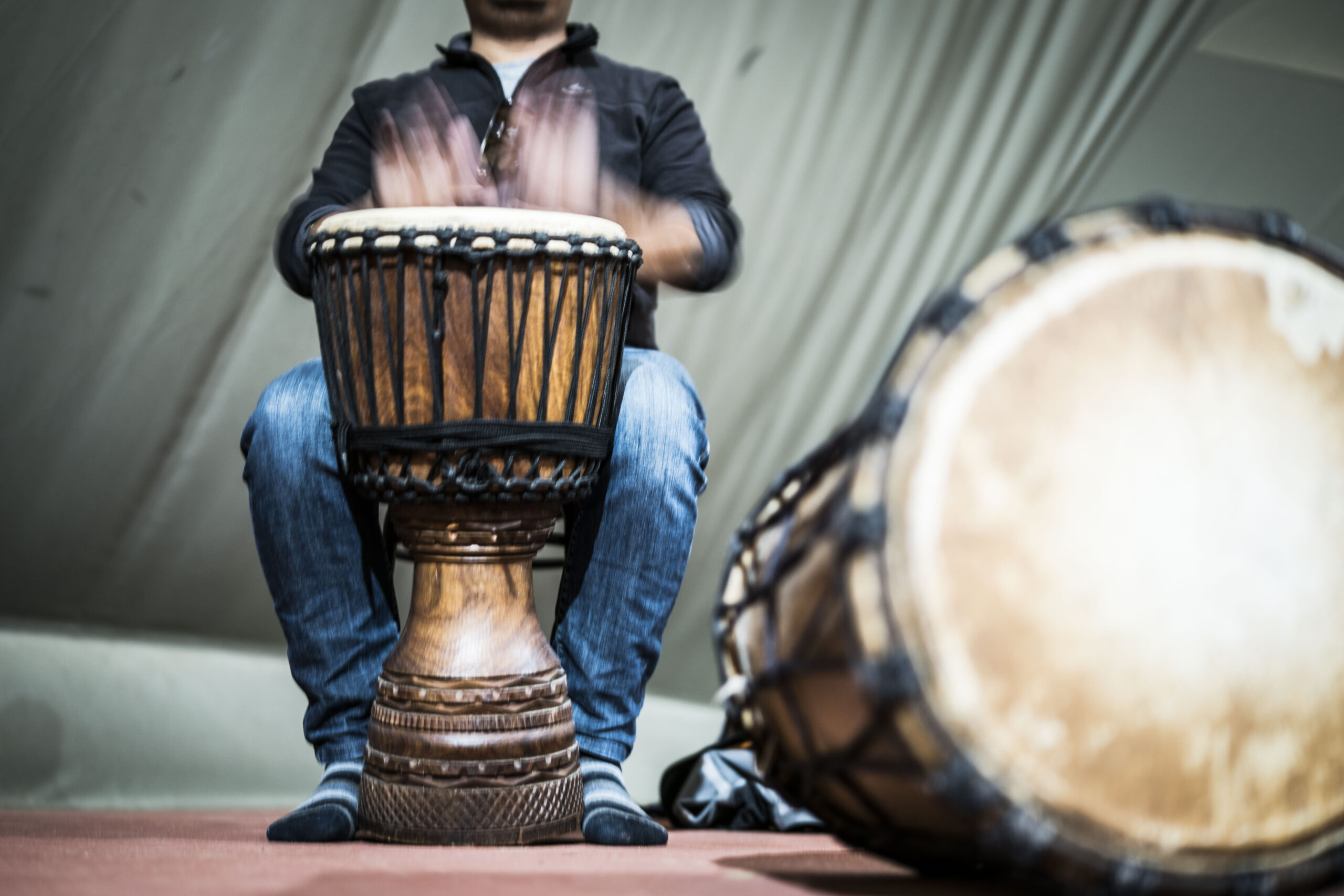 Stage di Percussioni Afro con CHEIKH SADIBOU FALL, sabato 17 aprile 2021